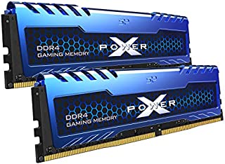 Silicon Power XPOWER Turbine Gaming DDR4 16GB (8GBx2) 3200MHz (PC4 25600) 288-pin C16 1.35V UDIMM Desktop Memory Module RAM - Low Voltage (SP016GXLZU320BDA)