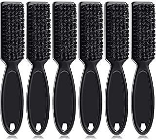 6 Pieces Barber Blade Clipper Cleaning Brush Nylon Trimmer Cleaning Brush Hair Duster Fade Brush Tool for Cleaning Clipper