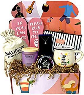 Gift Box for Mother by Silly Obsessions. Birthday Gift Basket for Mom, Wife, Women. Gift Box Set for New Mom, Baby Shower.