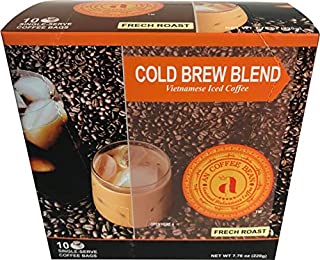 AN COFFEE BEAN - Pour-over coffee - Extra bold - Vietnamese Coffee - 10 Single-serving packets.