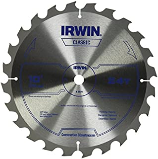 IRWIN 10-Inch Miter Saw Blade, Classic Series, Carbide Table (15070)