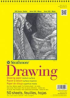 Strathmore 300 Series Drawing Pad, Medium Surface, 11