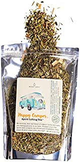 Happy Camper Organic Tea. Calming Properties Help with Anxiety and Depression. Natural Stress Relief. 48+ SERVINGS (3.9 OZ)