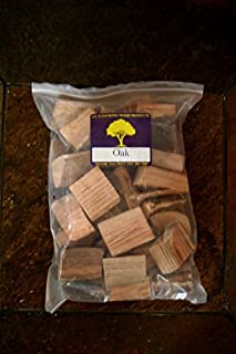 J.C.'s Smoking Wood Chunks - Gallon Sized Bag - Oak