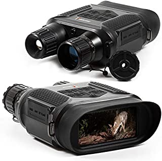 Visiocrest Night Vision Goggles Infrared Binoculars with 32 GB Memory Card for Photo and Video 100% Clear Vision in Darkness Surveillance and Hunting Nighttime Equipment