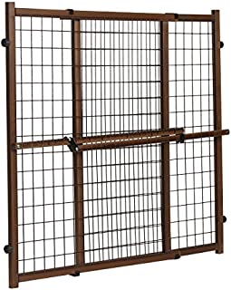 Position & Lock Tall & Wide Baby Gate, Pressure-Mounted, Farmhouse Collection