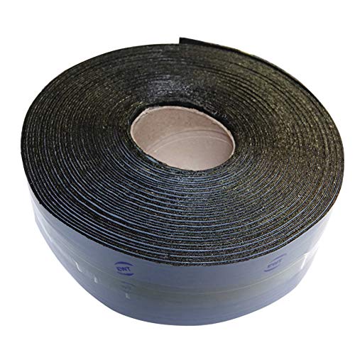 EWT Anti-Crack 65FT x 3IN Asphalt Tarmac Joint Crack Sealer Fabric Self-Adhesive Patch Bitumen Tape, Parking Lot, Roof (618)