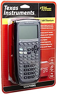 Texas Instruments TI-89 Titanium Graphing Calculator (packaging may differ) (Renewed)