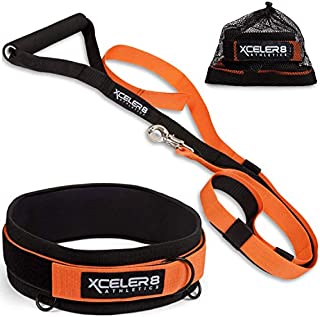 X-PLOSIVE Speed Training Kit / Overload Running Resistance & Release / Harness & Resistance Band, Speed and Agility Equipment for Sprint and Football, Basketball, Soccer / Youth and Adult Ready