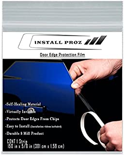 Install Proz Self-Healing Clear Paint Protection Film Kits (Door Edge Protection Film 150