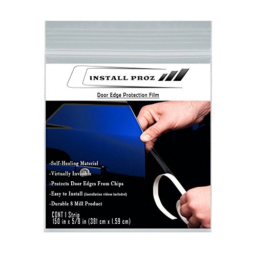 Install Proz Self-Healing Clear Paint Protection Film Kits (Door Edge Protection Film 150