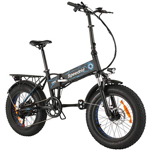 Speedrid Folding Electric Bike Fat Tire Electric Bike 20