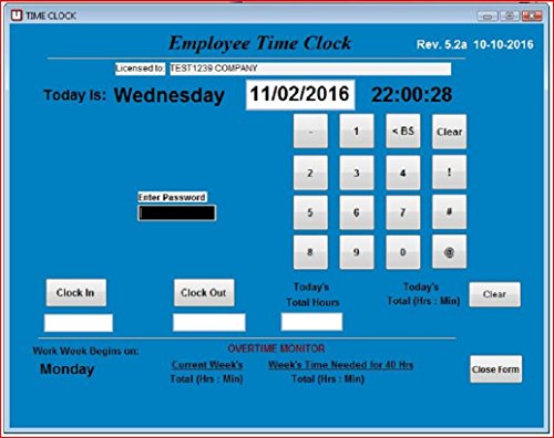 10 Best Time Clock For Computer