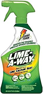 Lime-A-Way Bathroom Cleaner, 32 fl oz Bottle, Removes Lime Calcium Rust