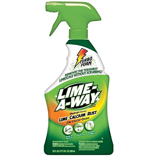 Lime-A-Way Bathroom Cleaner, 32 fl oz Bottle, Removes Lime Calcium Rust