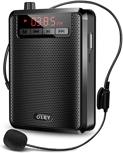 Voice Amplifier Portable Bluetooth 30W 3200mAh Rechargeable PA System Speaker for Multiple Locations Such as Classroom, Meetings and Outdoors