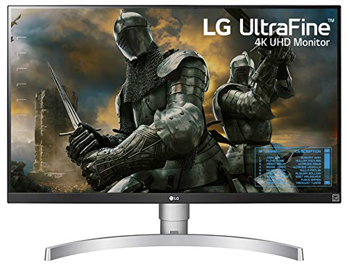 LG 27UK650-W 27 Inch 4K UHD IPS LED Monitor with HDR 10 and Adjustable Stand