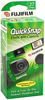 Fujifilm QuickSnap Flash 400 Disposable 35mm Camera (Pack of 2)