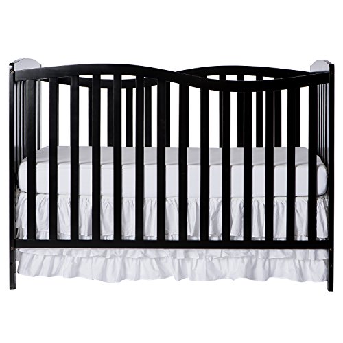 Dream On Me Chelsea 5-in-1 Convertible Crib Black