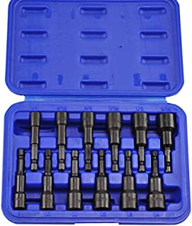 Neiko 10250A Magnetic Hex Nut Driver Master Kit, Cr-V Steel | 1/4