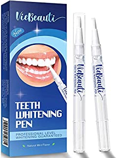 VieBeauti Teeth Whitening Pen(2 Pcs), 20+ Uses, Effective, Painless, No Sensitivity, Travel-Friendly, Easy to Use, Beautiful White Smile, Natural Mint Flavor