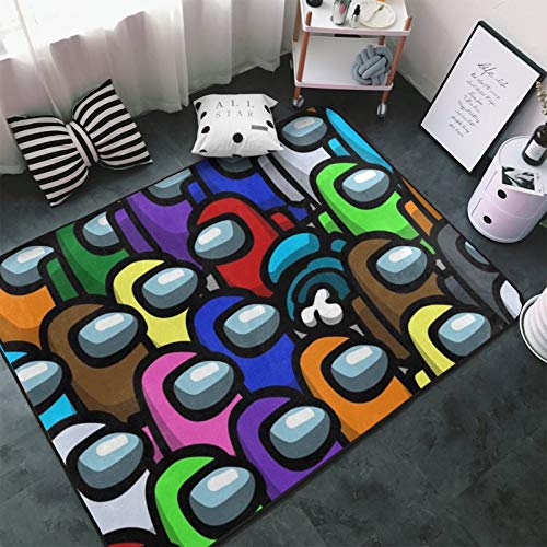 Arcade Game Among Us Area Rugs Living Room Carpets for Children Bedroom Home Decor Yoga Rug 60X39inch