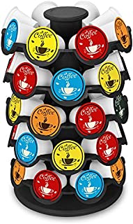 Everie Coffee Pod Storage Carousel Holder Organizer Compatible with 40 Keurig K-Cup Pods