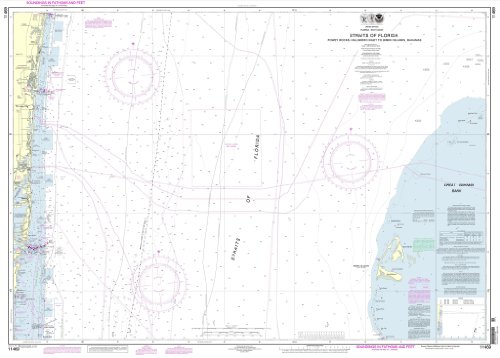 NOAA Chart 11469: Straits of Florida Fowey Rocks, Hillsboro Inlet to Bimini Islands, Bahamas