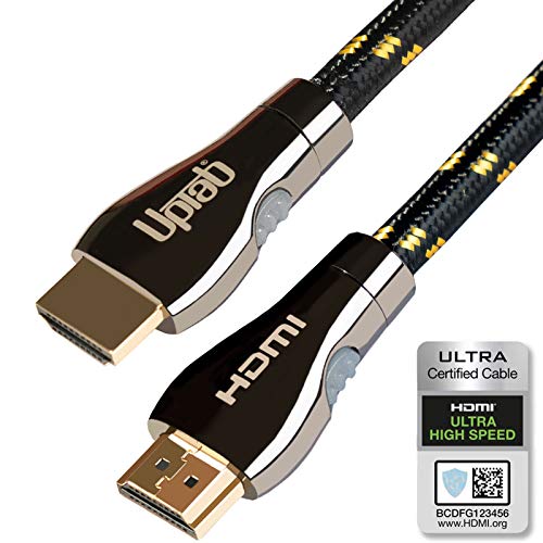 Certified HDMI 2.1 8K Ultra High Speed Cable 8K 60Hz HDR 48Gbps eARC VRR Compatible with Dolby Atmos/Vision Playstation 5/PS5 Xbox Series X RTX 3090 Apple TV 4K Roku Fire Sony LG TV (6.5FT/2M)