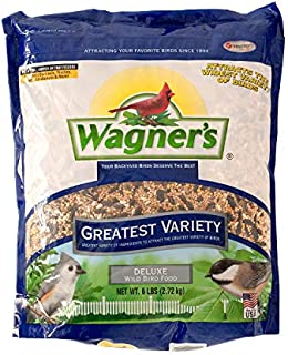 Wagner's 62034 Greatest Variety Blend Wild Bird Food, 6-Pound Bag