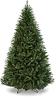 Best Choice Products 6ft Hinged Douglas Full Fir Artificial Christmas Tree Holiday Decoration w/ 1,355 Branch Tips, Easy Assembly, Foldable Metal Stand, Green