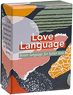 Love Language: Card Game - 150 Conversation Starter Questions for Couples - to Explore & Deepen Connections with Your Partner - Date Night & Relationship Cards