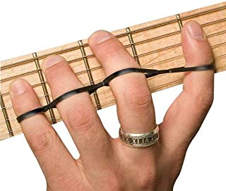 Riff BANDZ  Resistance Training Bands For Guitar Bass Banjo Piano Finger Speed System - Premium Set of 3 Hand Strengthener Accessories