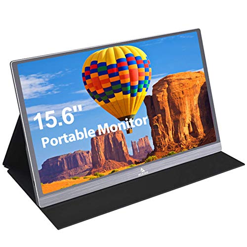 2021 [Upgraded] Portable Monitor - NexiGo 15.6 Inch Full HD 1080P IPS USB Type-C Computer Display, Eye Care Screen with HDMI/USB-C for Laptop PC/MAC/Surface/PS4/Xbox/Switch, Included Smart Cover