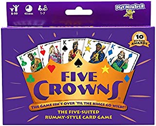 SET Enterprises Five Crowns Card Game