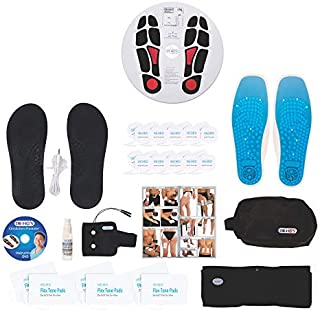 DR-HO'S Circulation Promoter Ultimate Package - TENS Unit, EMS and AMP with 1 Year Warranty - Improves Local Circulation and Alleviates Feet and Leg Pain