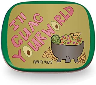 Ill Guac Your World Mints Funny Guacamole Weird Stocking Stuffers for Kids Adults Teens Wintergreen Breath Mints Cute Avocado Gags Easter Basket Mexican Food Spicy Gags Foodie