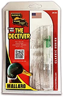 Haydel's Game calls Inc. DR-85 Mallard Duck Call for Hunting, Double Reed, Adjustable. Legendary Proven Meat Call