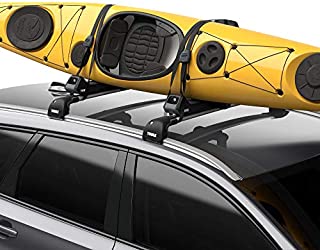 Thule Hull-a-Port Aero Rooftop Kayak Carrier, BLACK, 1 Kayak