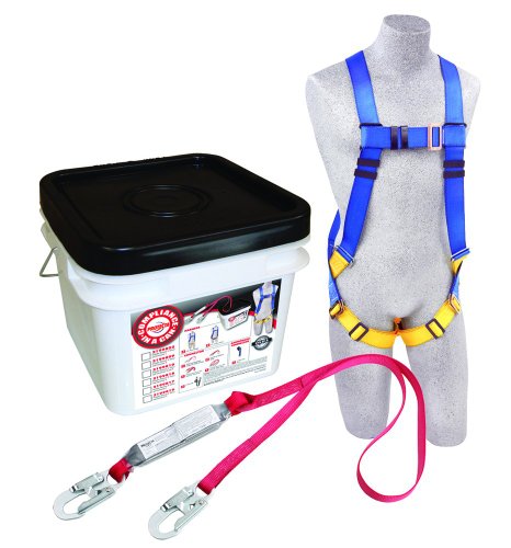 3M - 2199802 DBI-SALA PROTECTA PRO Compliance-In-A-Can Light Roofer's Fall Protection Kit White Bucket