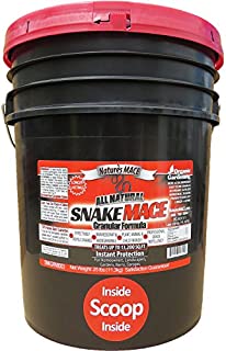 Natures Mace Snake Repellent 25lb / Covers 13,200 Sq. Ft. / Keep snakes out of your garden, yard, home, attic and more / Snake Repellent / Safe to use around home, children, & plants