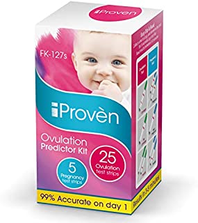 Best Ovulation Predictor Kit - 25 Ovulation Test Strips and 5 Pregnancy Test Strips - Fertility Test for Women - for Trying to Conceive Couples - Ovulation Tests for Women - FK-127s 2020