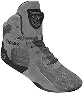 Otomix Men's Stingray Escape Bodybuilding Lifting MMA & Wrestling Shoes Grey 8