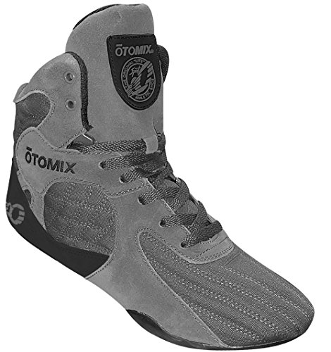 Otomix Men's Stingray Escape Bodybuilding Lifting MMA & Wrestling Shoes Grey 8