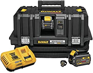 DEWALT FLEXVOLT 60V MAX Dust Extractor Kit, 2.0-Gal, 8-Foot Hose (DCV585T2)