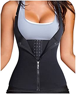 Gotoly Waist Trainer Corset for Weight Loss Sport Body Shaper Tummy Fat Burner(M Fits 24.4-27.5 Inch Waistline, Black)