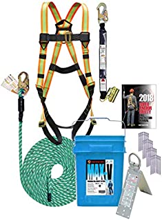 3200-50 Super Anchor Safety MAX-V Fall Protection Kit, 50'