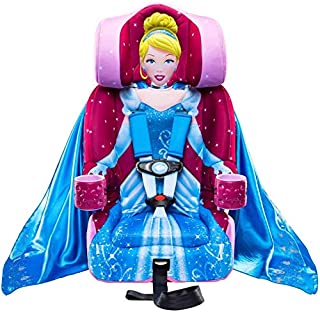 KidsEmbrace 2-in-1 Harness Booster Car Seat, Disney Princess Cinderella, Pink