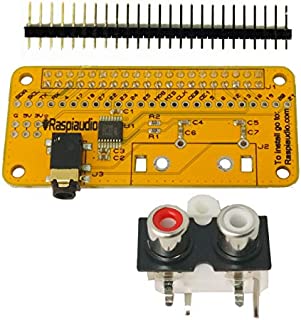 Audio DAC HAT Sound Card (Audio+) for Raspberry Pi Zero/A+ / B+ / Pi 3 : Pi 4 / Better Quality Than USB