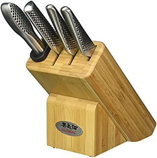 Global Knife Block Set, Silver